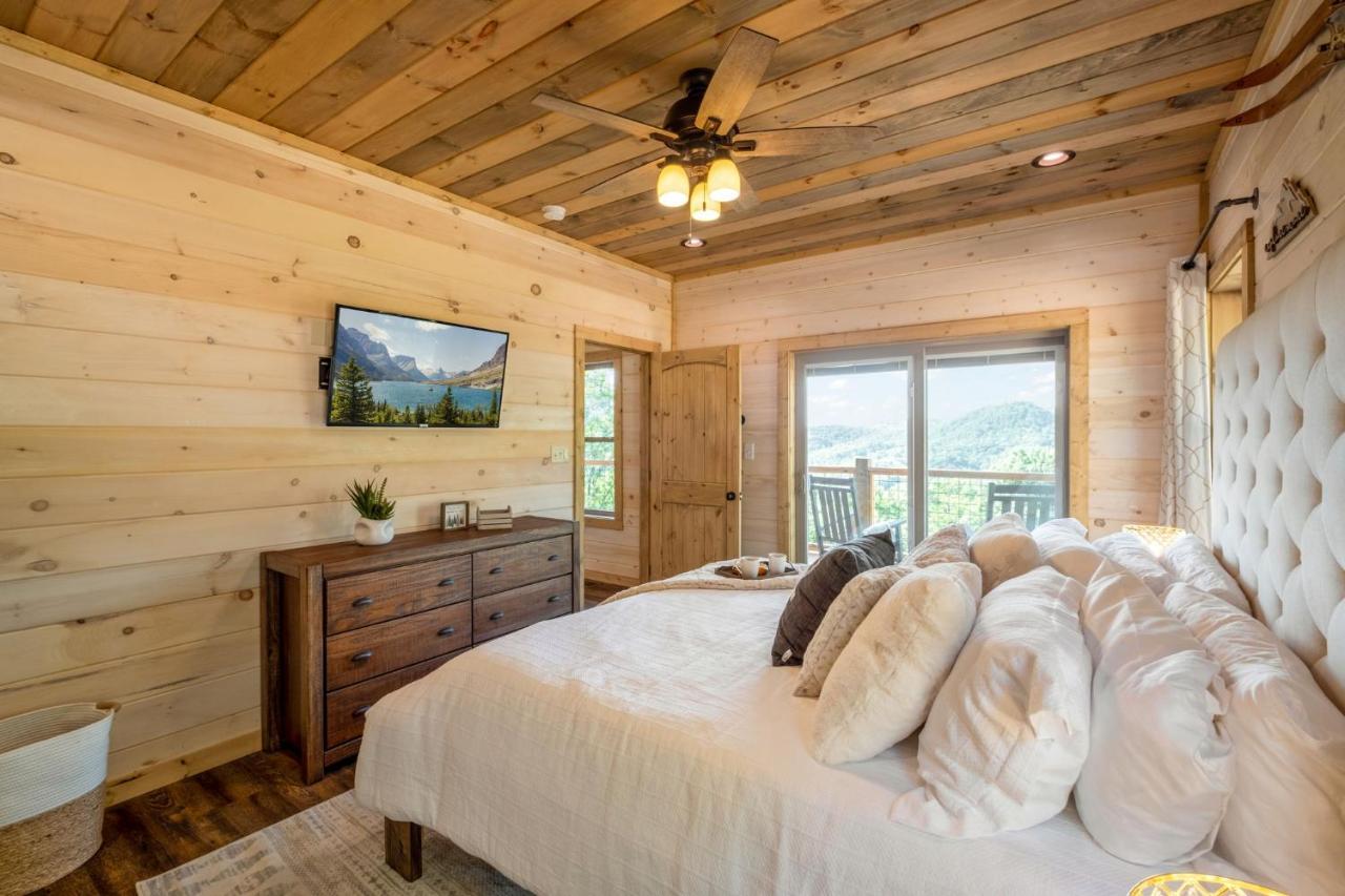 New / 3 King Suites / Sleeps12 / View / 5 Mi To Pf / Hot Tub Sevierville Luaran gambar