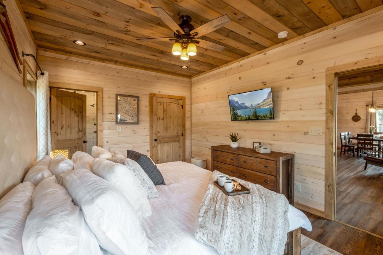 New / 3 King Suites / Sleeps12 / View / 5 Mi To Pf / Hot Tub Sevierville Luaran gambar