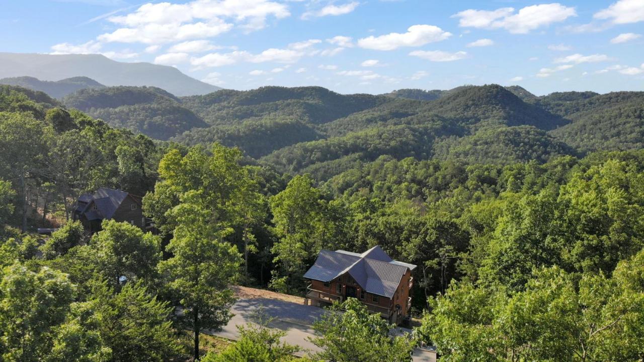 New / 3 King Suites / Sleeps12 / View / 5 Mi To Pf / Hot Tub Sevierville Luaran gambar
